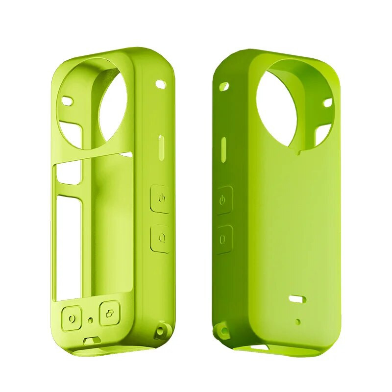 Insta360 X3 Body szilikon védőtok biztonsági csuklópánttal, elveszésgátló kötélvédő burkolattal, kiegészítőkkel Insta 360 X 3-hoz