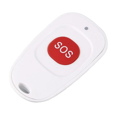 Emergency Button Waterproof 433.9MHz Wireless Plastic Doorbell Call Alarm Battery Operated Press Linkage Accessory