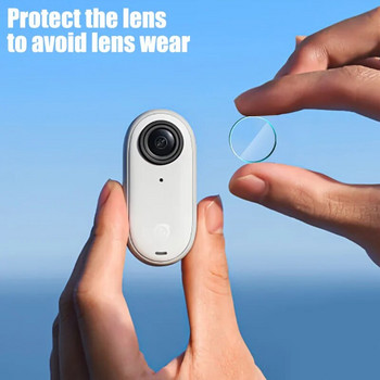 Για Insta360 GO 3 Screen Protector Lens Protective Film, ανθεκτικό στις γρατσουνιές, σκληρυμένο γυαλί για αξεσουάρ κάμερας Insta 360 GO3