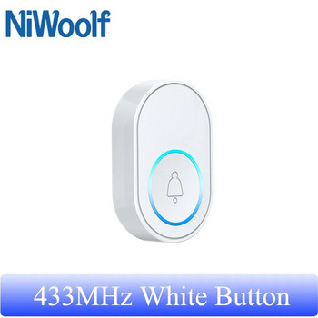 433MHz бутон за безжичен звънец Съвместим със спешни случаи на възрастни хора Нашата интелигентна домашна алармена система