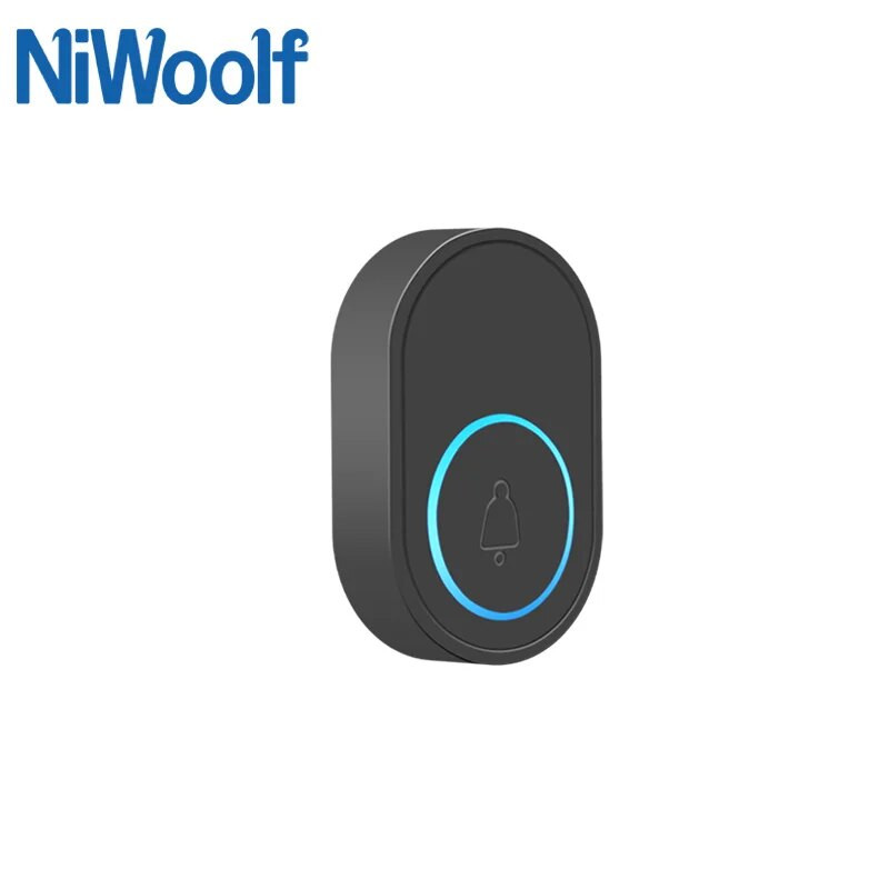 Κουμπί ασύρματου κουδουνιού πόρτας 433 MHz Συμβατό για ηλικιωμένους έκτακτης ανάγκης Το έξυπνο σύστημα συναγερμού ασφαλείας σπιτιού