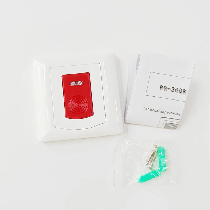 Ασύρματο 433MHz 868MHz Κουμπί έκτακτης ανάγκης Κουμπί πανικού SOS Αξεσουάρ συναγερμού με ένα πλήκτρο ειδοποίησης για συστήματα συναγερμού εστίασης ST-VGT ST-IIIB