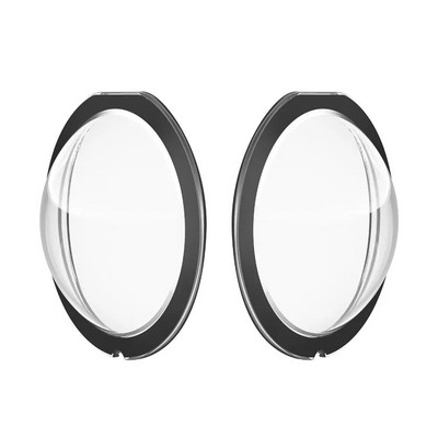 Insta360 X3 Pretskrāpējumiem, lipīgajiem objektīva aizsargiem Dual-Lens 360 Mod For Insta 360 X3 Protector Objektīva vāciņš Kameras piederumi 1 pāris