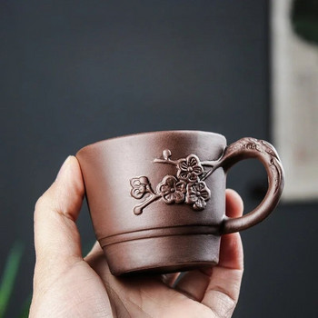 Ръчно изработен сервиз за чай Zisha, купа за чай, китайски стил, шарка на дракон, чайник от керамична глина, подарък за рожден ден, декорации