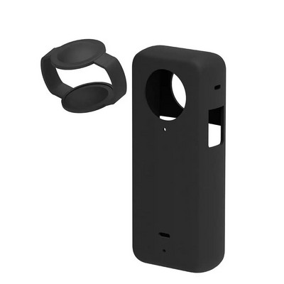 2gab Pretskrāpējumiem Insta360 X3 Sticky Lens Guard Dual-Lens 360 Mod For Insta 360 X3 Protector Objektīva vāciņš Kameras piederumi Jauns
