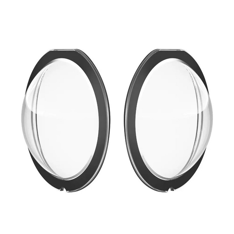 2 bucăți anti-zgârieturi pentru Insta360 X3 Apărătoare de lentile lipicioase Mod 360 cu lentile duble pentru Insta 360 X3 Capac de protecție pentru obiectiv Accesorii pentru cameră Nou