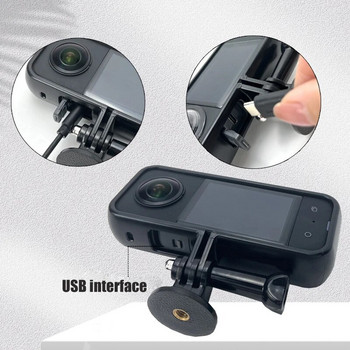 Οριζόντιο πλαίσιο για Insta360 One X3 Side Open Fixed Border Mount Adapter Panorama Camera