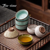 Boutique Longquan Black Ice Celadon Master Cup Handmade Ice Cracked Ceramic Teaset Teaset Chazhan Ceaș mare Sake pentru ceai