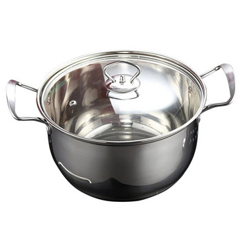 Тенджера за вряща вода Кухненски съдове за готвене Капак за запас Тенджери за готвене Капаци Тиган за супа Неръждаема стомана