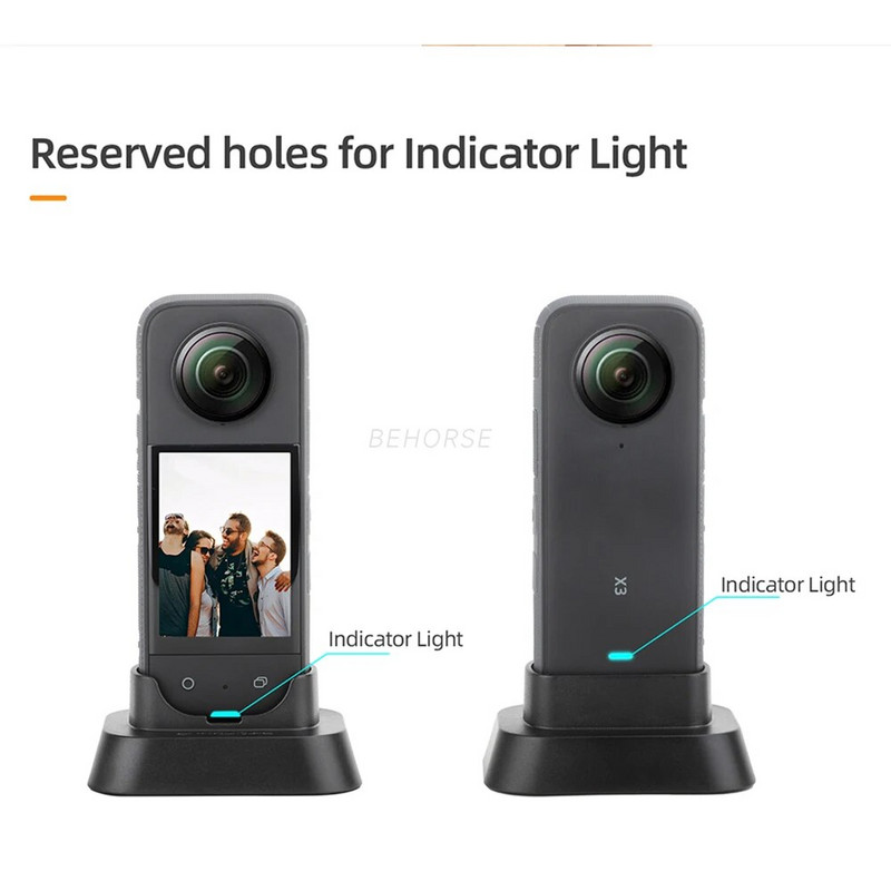 Neklizajuća baza stolnog stalka otporna na ogrebotine za Insta 360 X3 Držač kamere Mount Dock Podrška za Insta360 One X3 Dodaci