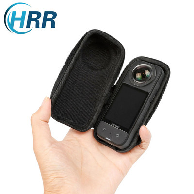 Твърд калъф за носене за Insta360 ONE X3, Mini Shell Box PU защитна чанта за пътуване за Insta 360 X3 Action Camera