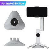 Hordozható stabilizátor-támasztó talp Insta360 Flow Base mobiltelefon-tartóhoz, megerősített állványos fényképezőgép-tartozékok