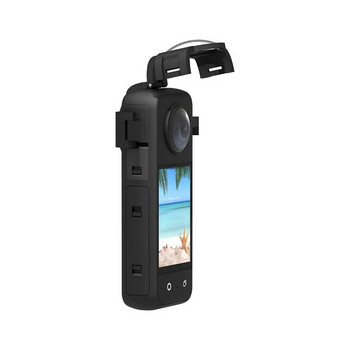 Υψηλής ποιότητας για Insta360 ONE RS 1 ιντσών προστατευτικό κάλυμμα φακού Πλήρης προστασία κατά των γρατσουνιών Κάλυμμα φακού Αθλητική κάμερα Αξεσουάρ