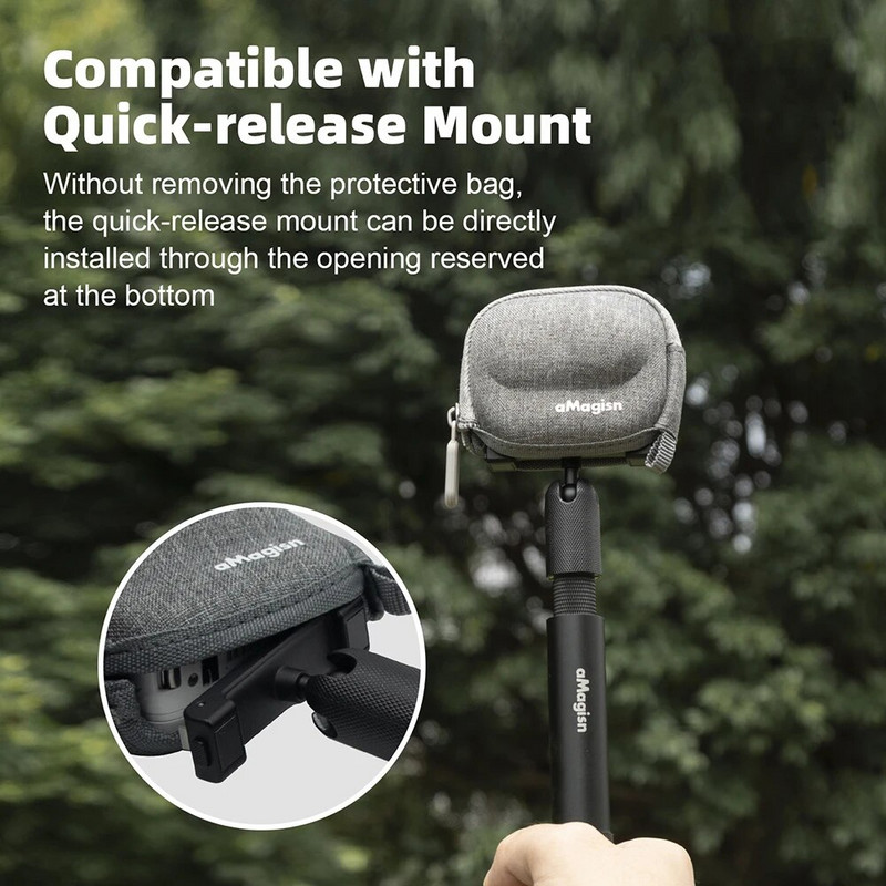 Torba za pohranu za Insta360 GO 3 Torba za tijelo Zaštitna ručna torba Torba za nošenje Kutija Samostojeći paket za tijelo Dodaci za fotoaparat