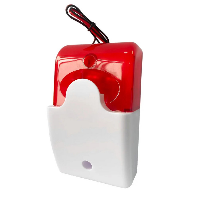 120 DB välklamp LED strobovalgusti juhtmega sireen 12V/24V/220V töö WiFi jaoks GSM PSTN koduvalve häälvarguse signalisatsioon