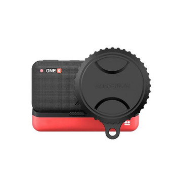 Νέο αξεσουάρ θήκης Κάλυμα φακού κάμερας Προστατευτικό καπάκι φακού σιλικόνης για Insta360 ONE RS/R 1 ιντσών Leica