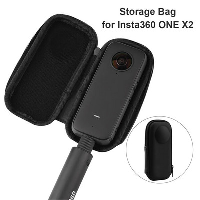 Geanta portabila de depozitare pentru geanta de mana pentru Insta360 ONE X2/X3 Geanta de transport rezistenta la apa pentru Accesorii pentru camera panoramica Insta 360 X3/X2
