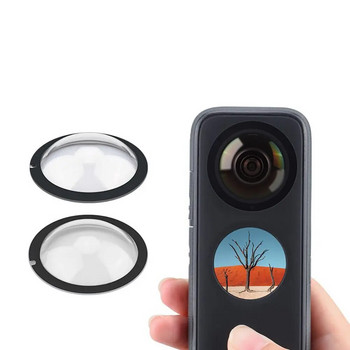 За Insta360 ONE X2 Sticky Lens Guards Dual-Lens 360 Mod For Insta 360 ONE X2 Protector Anti-Scratch Аксесоари