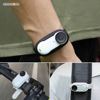 Για Insta360 GO 3 λουράκι σιλικόνης προστατευτικό κάλυμμα βραχιολάκι Palm σακίδιο πλάτης ριγέ λουράκι ποδηλάτου Action Camera Πρόσβαση