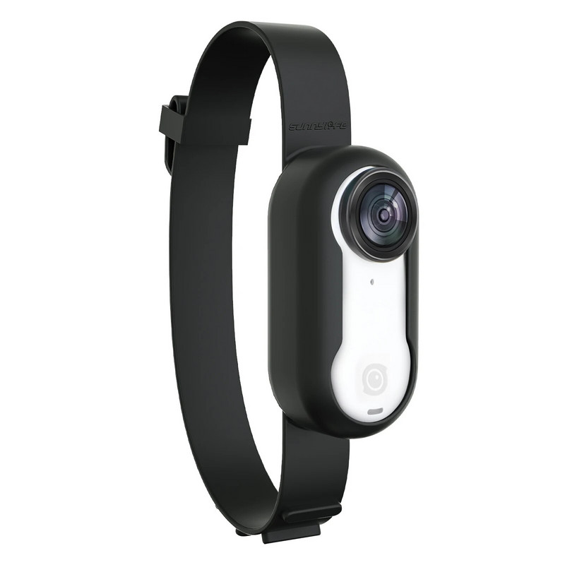 Pentru Insta360 GO 3 Cureaua Husa de protectie din silicon Bratara pentru palmier Rucsac cu dungi Curea pentru bicicleta Acces camera de actiune