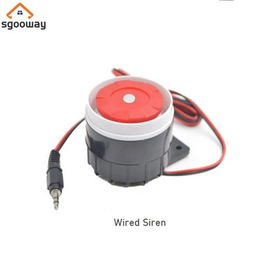 Sirena cu fir Sgooway 5v 12V 10 bucati 120 db pentru sistem de alarma Livrare gratuita