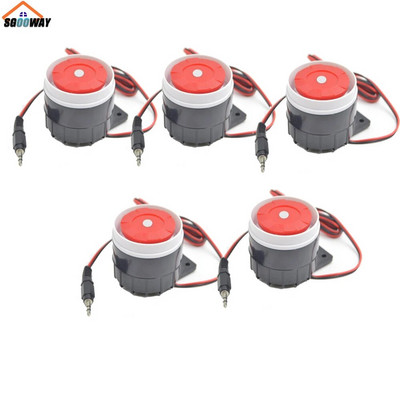 Sirena cu fir Sgooway 5v 12V 10 bucati 120 db pentru sistem de alarma Livrare gratuita