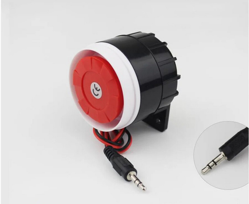 Sgooway 5v 12V juhtmega sireen 10 tükki 120 db häiresüsteemi jaoks Tasuta kohaletoimetamine