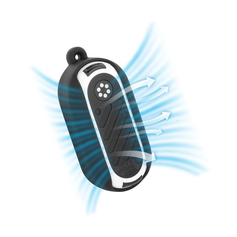 3 viename fotoaparato ir objektyvo rankovės dirželis, skirtas Insta360 GO 3 juodai baltas tuščiaviduris silikoninis dėklas, nešiojamas veiksmo kameros priedai