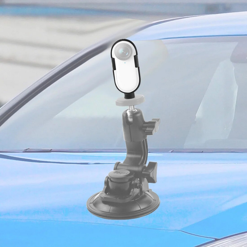 Plastikinis apsauginis dangtelis, skirtas Insta360 GO 2 nuo įbrėžimų apsaugančio nuo virpėjimo dėklo apsauginio įvorės 1/4 adapterio fotoaparato priedai