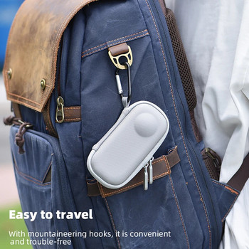 Твърд калъф за носене за Insta360 X3 Mini Shell Box PU защитна чанта за пътуване за Insta 360 X2 Аксесоар за екшън камера