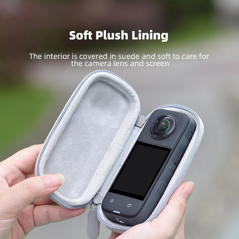 Tvrda torbica za nošenje za Insta360 X3 Mini Shell Box PU zaštitna putna torba za Insta 360 X2 Dodatak za akcijsku kameru