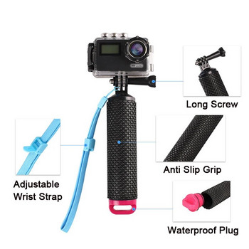 Държач за екшън камера Плаващ държач за дръжка за GoPro 11 10 9 Insta360 X2 X3 Подводна видеокамера Гмуркане Гмуркане с шнорхел