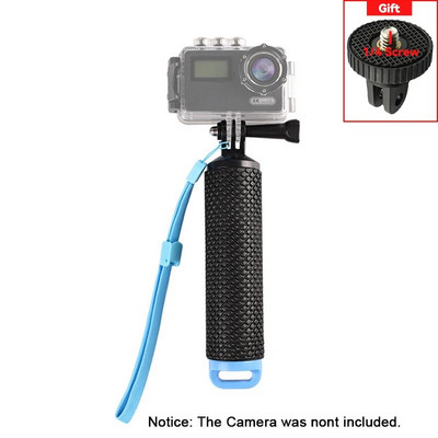 Action kameras apdarinātāja peldoša rokas roktura turētāja stiprinājums GoPro 11 10 9 Insta360 X2 X3 zemūdens videokamerai Niršana ar caurulīti