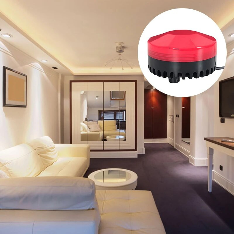 Sziréna intelligens riasztórendszerhez, hang- és fényriasztáshoz, vízálló soros RS485 vezérlő riasztó hangjelzéshez, riasztógép riasztáshoz