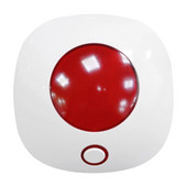 Sirene de alarmă fără fir Sunet și lumină de securitate Gazdă de alarmă 110DB Gazdă pentru sisteme de alarmă de securitate la domiciliu (priză UE)