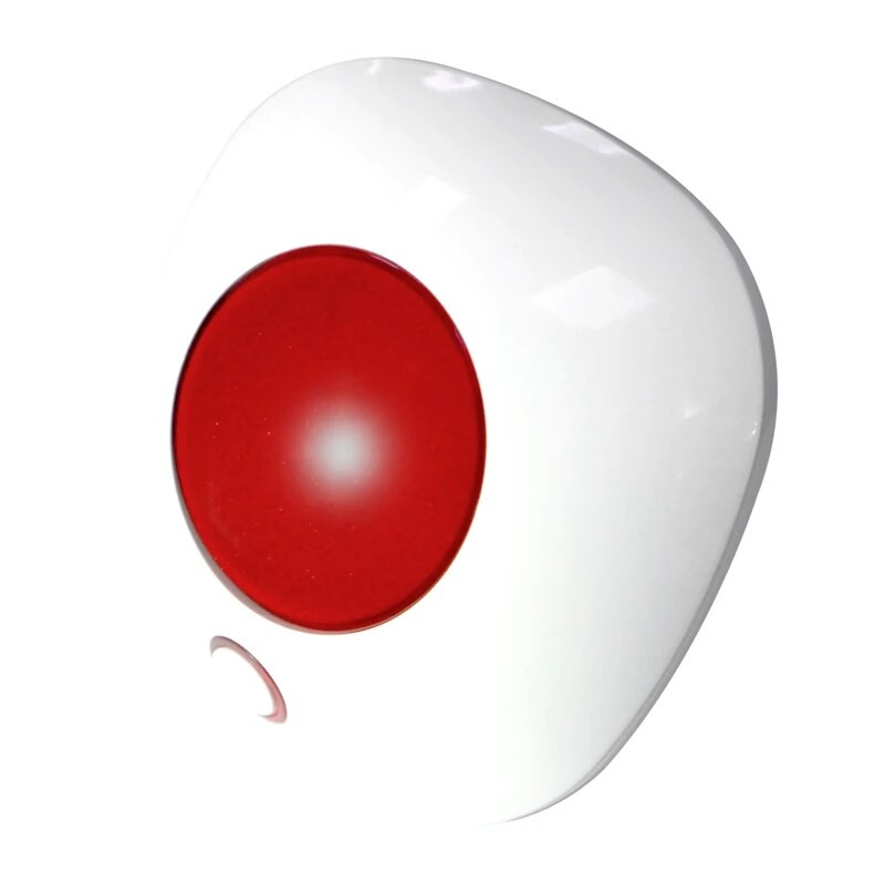 Sirene de alarmă fără fir Sunet și lumină de securitate Gazdă de alarmă 110DB Gazdă pentru sisteme de alarmă de securitate la domiciliu (priză UE)