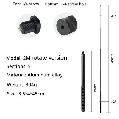 Selfie štap za Insta360 X3/X2 Selfie štap s užetom za ruke Lagana ručka akcijske kamere za Insta360 ONE X3 X2 Dodaci