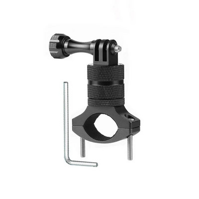 Suport pentru cameră de bicicletă pentru biciclete Ciclism pentru ghidon de motocicletă Suport de montare clemă metalică pentru accesorii Gopro 11 10 9 8 Insta360 X2 X3