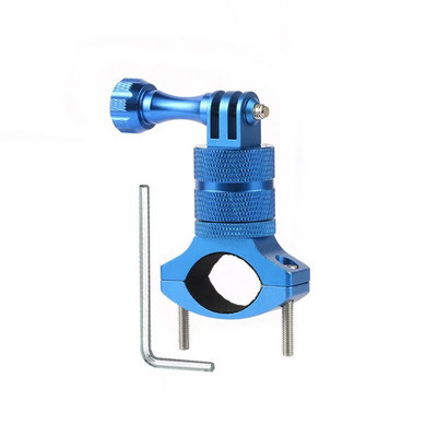 Suport pentru cameră de bicicletă pentru biciclete Ciclism pentru ghidon de motocicletă Suport de montare clemă metalică pentru accesorii Gopro 11 10 9 8 Insta360 X2 X3