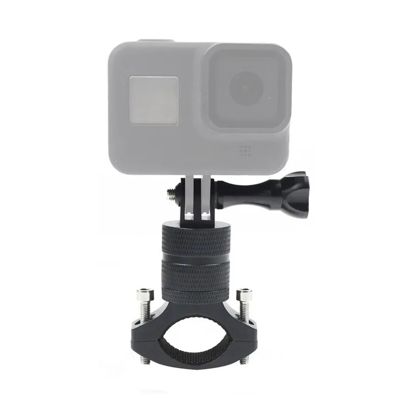 Suport pentru cameră de bicicletă pentru biciclete Ciclism pentru ghidon de motocicletă Suport de montare clemă metalică pentru accesorii Gopro 11 10 9 8 Insta360 X2 X3