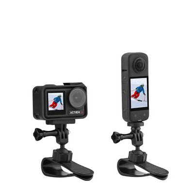Държач за сенник за кола за GoPro Hero 11 10/Insta360 X3 X2 /DJI Action 4 Аксесоари за спортна камера OSMO Комплект за монтиране на джобен държач