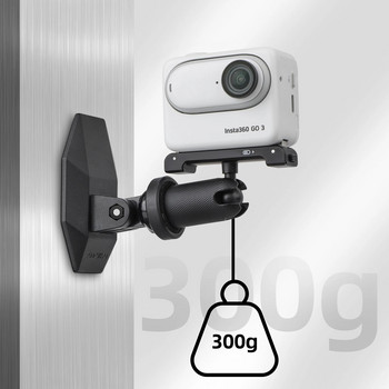 Магнитна основна стойка за GoPro Hero 11 10/Insta360 X3 X2 /DJI Action 4 Аксесоари за спортни камери OSMO Pocket 4/1 Комплект за монтаж на държач