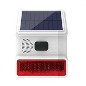 Sistem de alarmă pentru siguranța locuinței PGST-523R, difuzor fără fir de 433 MHz, alarmă solară intermitentă în aer liber, antifurt fără fir, WIFI, GSM