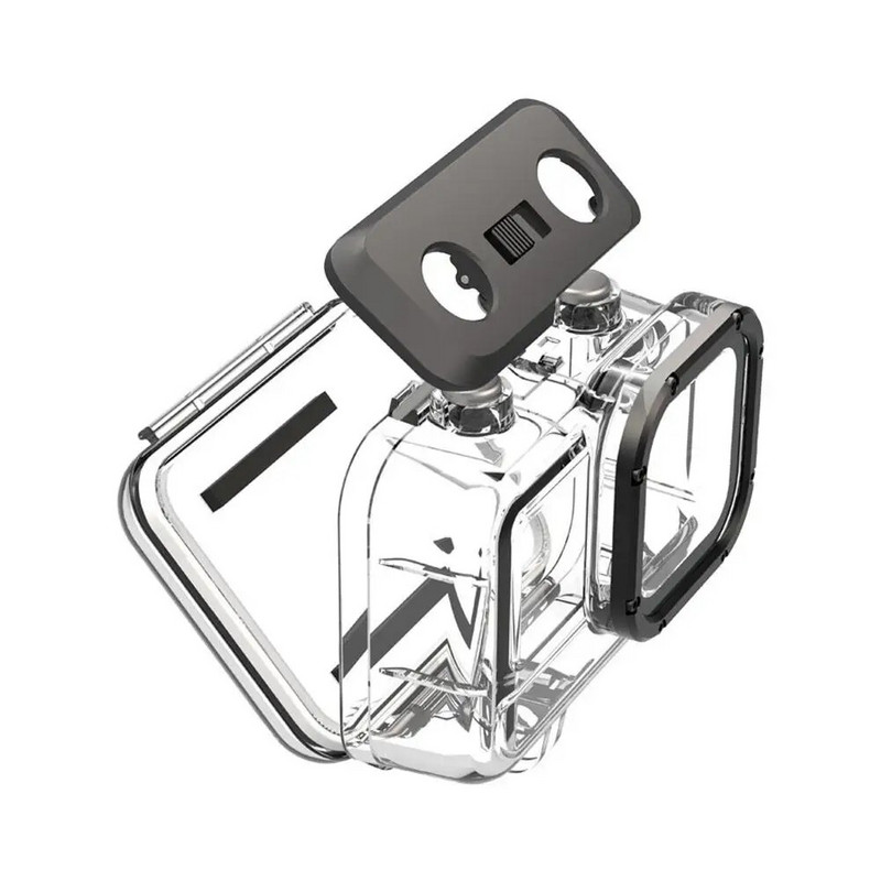 Metalno zaštitno i izdržljivo kućište s nosačem za hladno držanje Kompatibilno sa službenim nosačem za okretno postolje za Insta360 Ace Pro