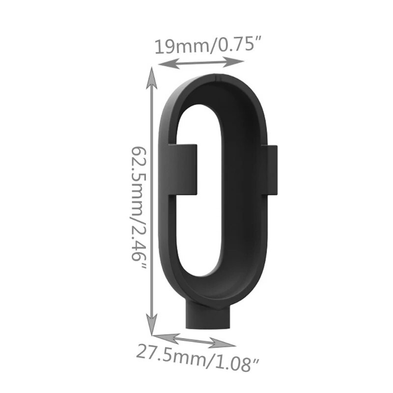 Insta 360 go 2 Nosač, 1/4" Adapter stabilizatora navoja za Insta360-Go 2 Nosač zaštitnog nosača Dodaci za akcijske kamere