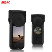 Poklopac za objektiv za insta360 One X2/X3 panoramsku akcijsku kameru, objektiv za zaštitu od ogrebotina, silikonska torbica, prijenosni dodaci