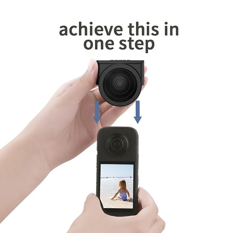 Poklopac za objektiv za insta360 One X2/X3 panoramsku akcijsku kameru, objektiv za zaštitu od ogrebotina, silikonska torbica, prijenosni dodaci