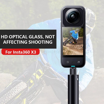 Προστατευτικός φακός για Insta360 X3 Optical Tempered Glass Lens Guards Dual-Lens for Insta360 X3 Lens Protector Accessories
