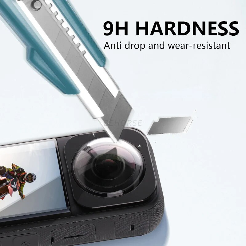 Zaštitna leća za Insta360 X3 optičko kaljeno staklo, štitnici za leće s dvostrukom lećom za Insta360 X3, poklopac za leću, zaštitni dodaci