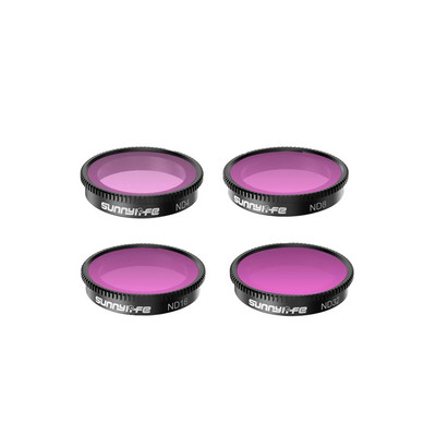 Sunnylife Insta360 GO3 objektiivifilter ND4 ND8 ND16 ND32 ND filtrite komplekt ND4 8 16 32 Insta360 GO 2 tegevuskaamera tarvikud